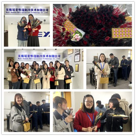 【冠亞制冷】祝大家三八婦女節(jié)快樂，三月春風，芳華如你！