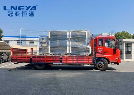 【設(shè)備發(fā)貨】5臺防爆制冷加熱一體機chiller出貨